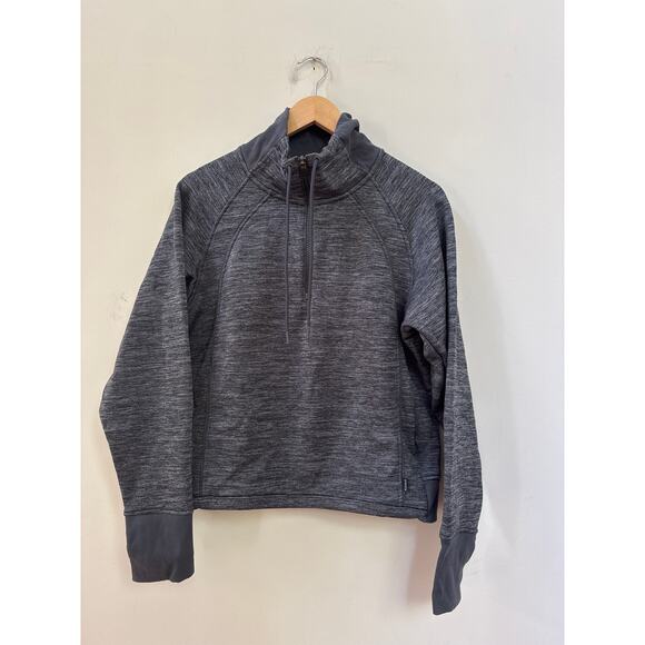 Athleta Jackets & Blazers - Athleta Grey Women's Altitude Pullover Sweatshirt Top Size Small Athleisure